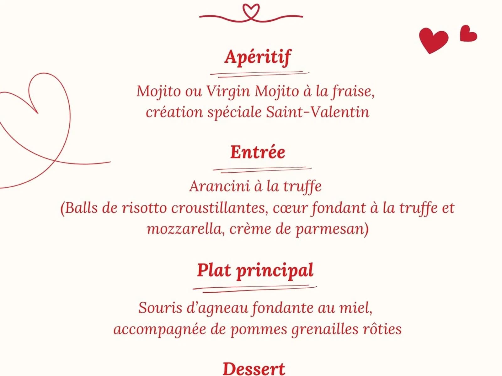 Saint-Valentin 14.02.26 — Villa César